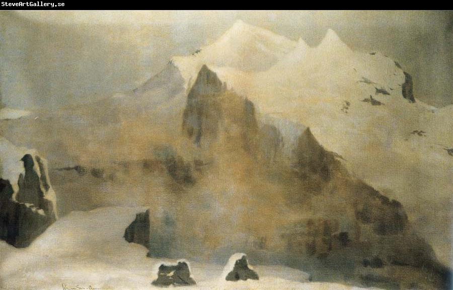 William Stott of Oldham Amethyst Cloud-Jungfrau